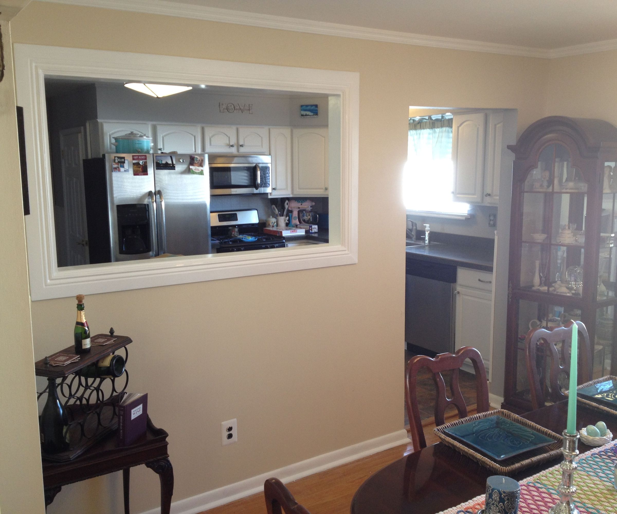 Kitchen Wall Pass Through