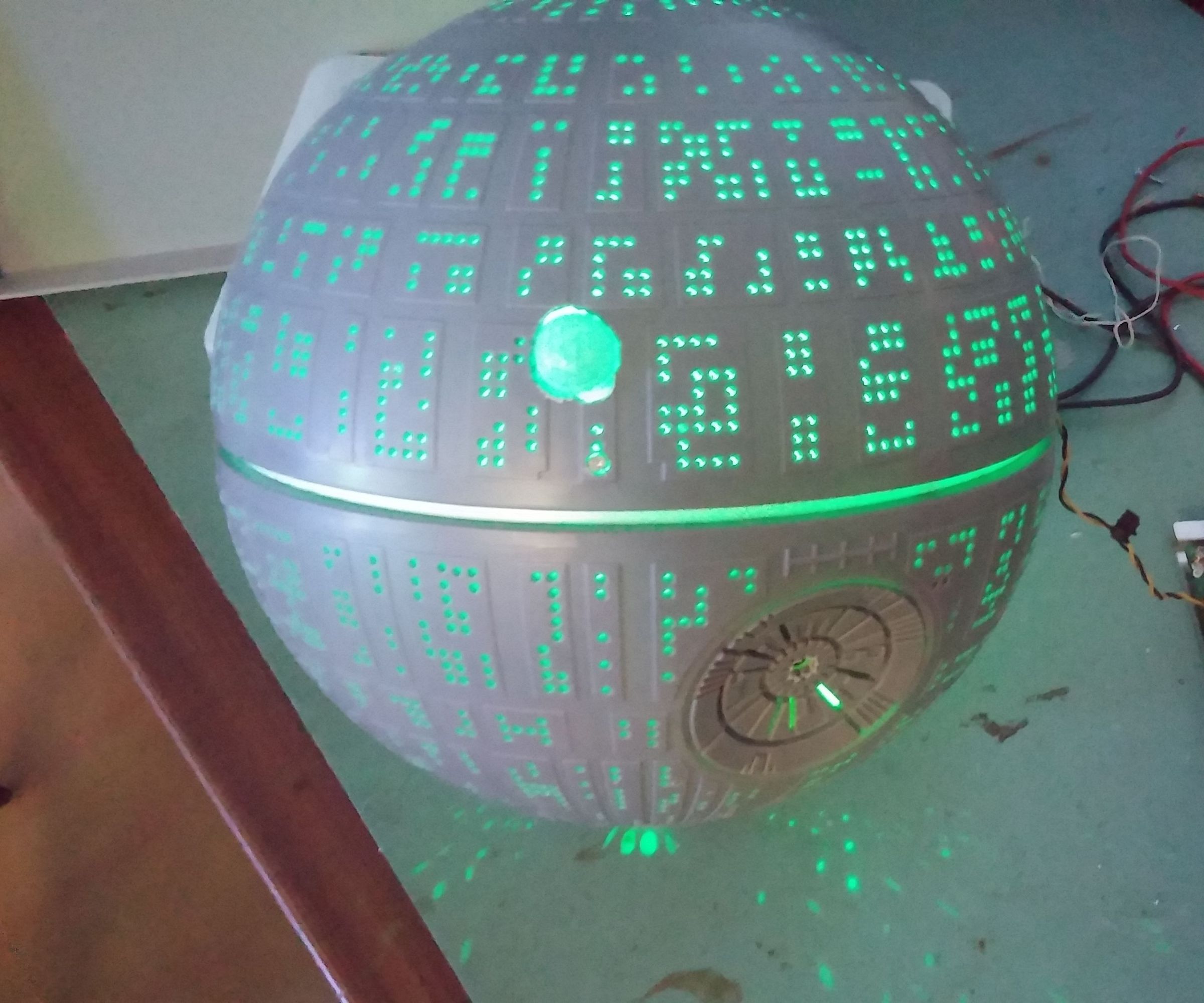 Raspberry PI Camera and Light Control Death Star
