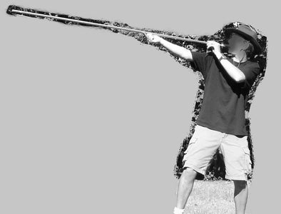 Professional Blowgun and Dart - Pierce 1/2" Plywood **Video**