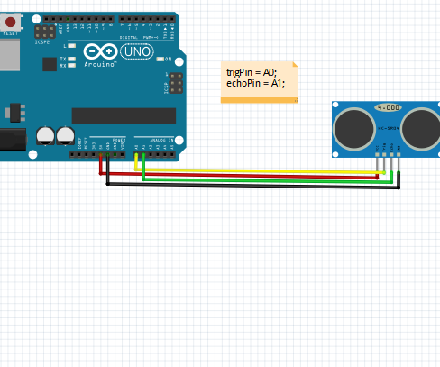 Measuring Distance With Ultrasonic Sensor