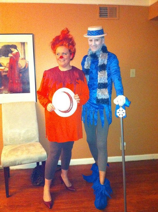 Heat and Snow Miser Costume (from the Year Without a Santa Claus)