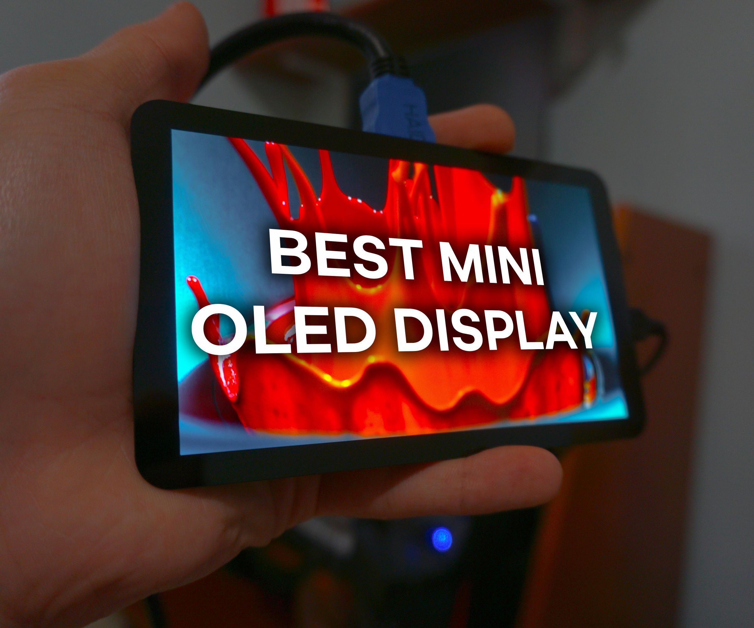 The Best Mini OLED Display I've Ever Tried! - DF Robot 5.5 'HDMI OLED-Display With Touchscreen