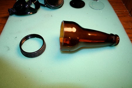 Trim the Lens Cap on the Goggles