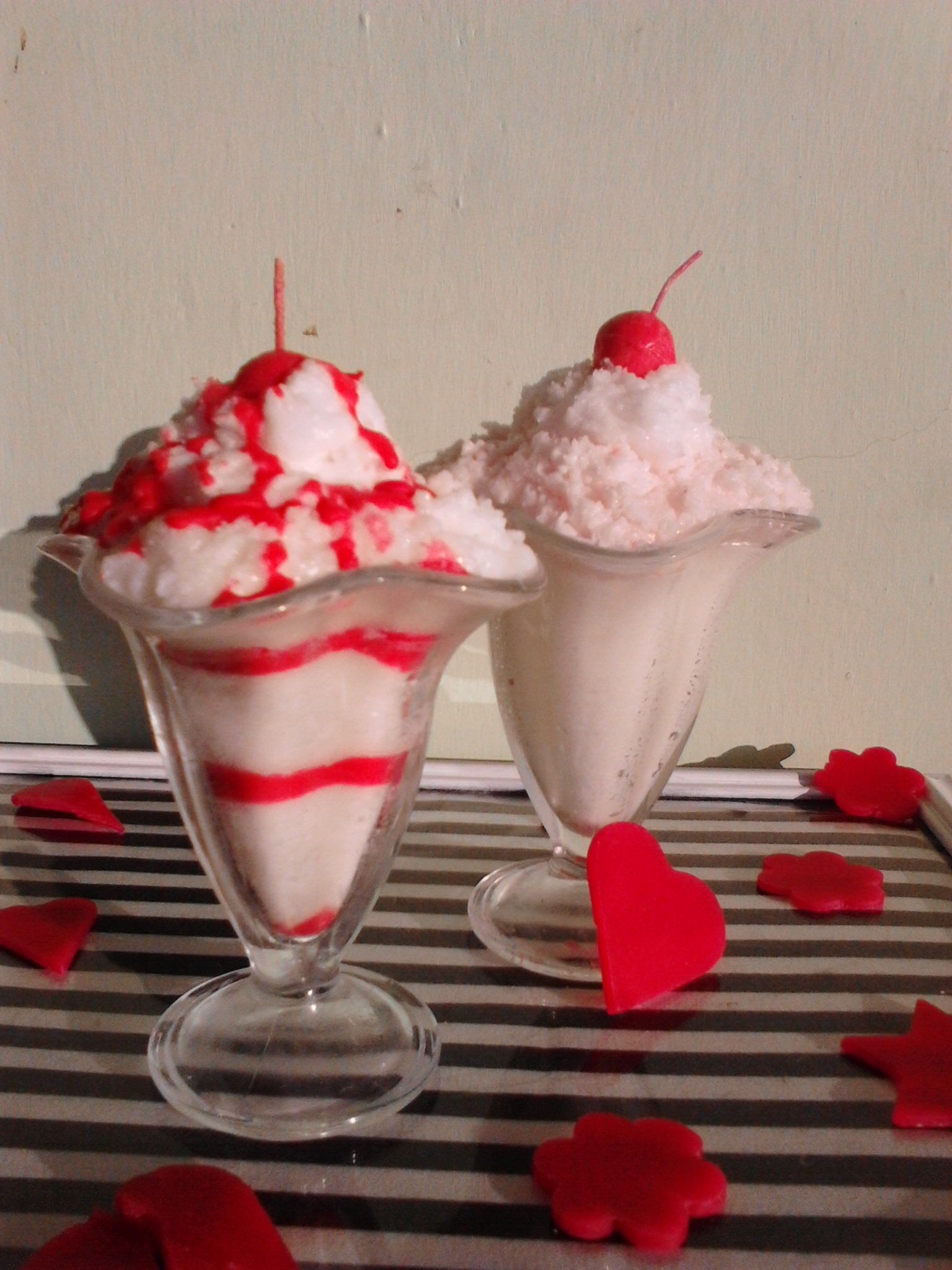 Ice cream candle