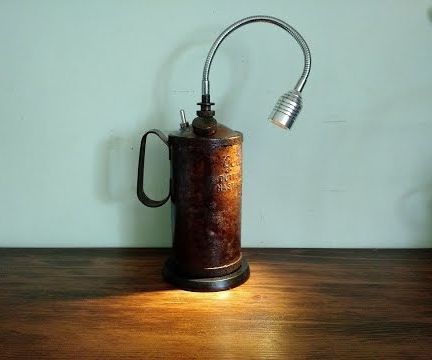 Oil Can Desk Lamp