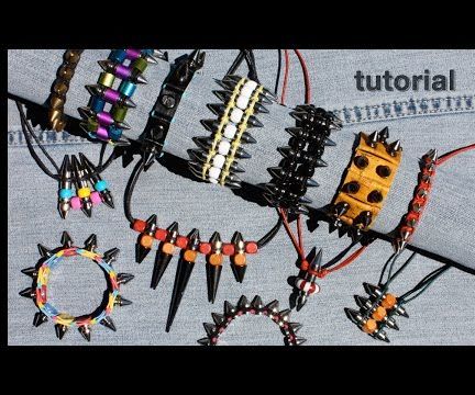 WIKarts: How to Make Jewelry With Metal Spikes