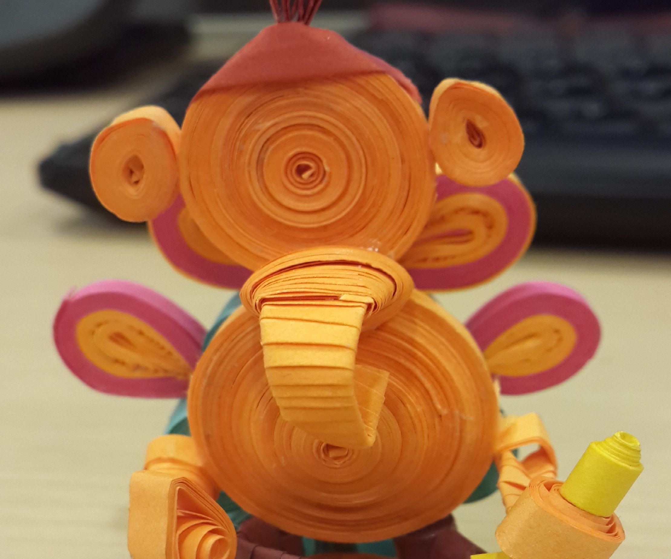 Quilled Ganesha 
