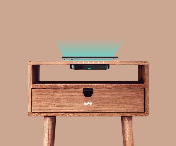 How to Install the Invisible Wireless Charger Under Your Desk？