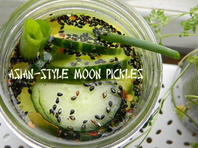 Asian-style Moon Pickles