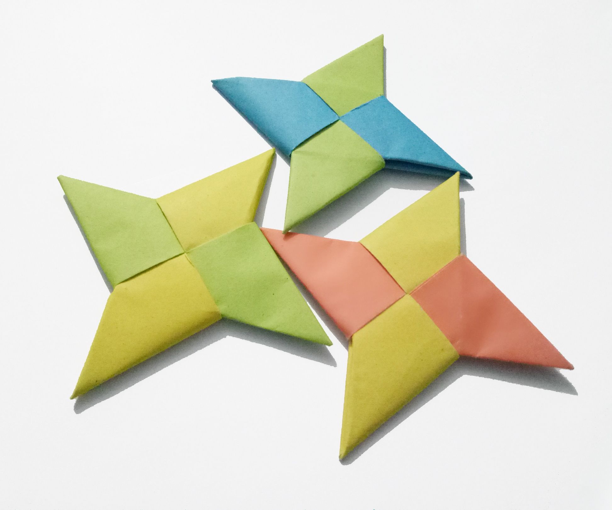 Paper Ninja Star (Shuriken) - Easy Origami Ninja Star - How to Make a Paper Ninja Star