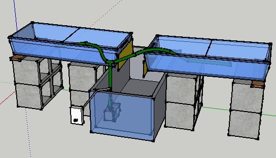 Simple Ebb and Flow Hydroponic System