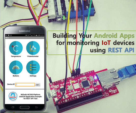 Building Your Android Apps for monitoring IoT devices using REST API