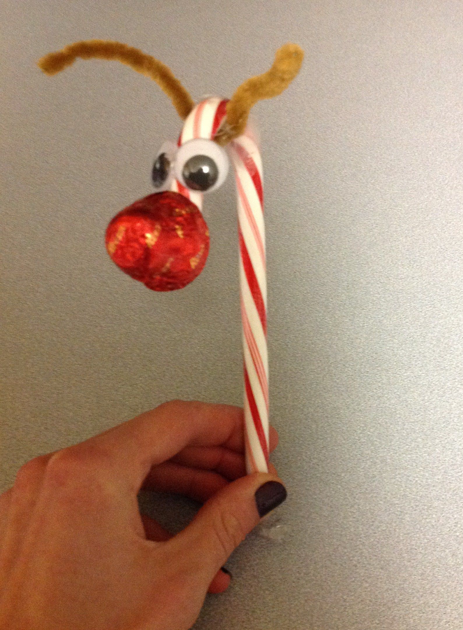 Candy Cane Rudolph