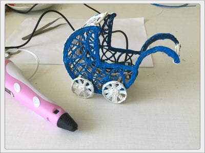 Glue All the Parts With the 3D Pen.