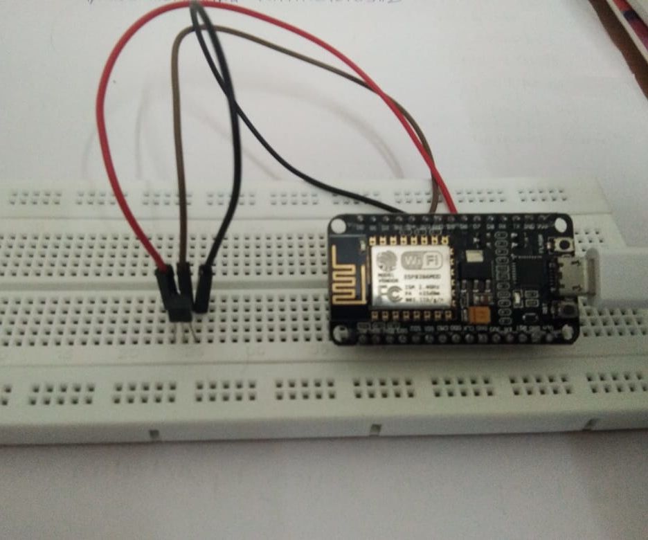 Digital Thermometer Using NodeMCU and LM35