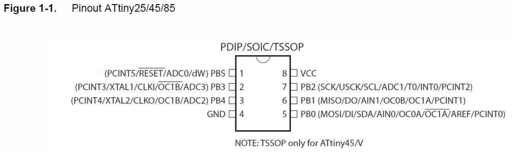 Arduino ISP to ATTiny85 : 7 Steps - Instructables