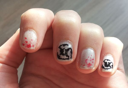 Unreal Tournament Nail Art