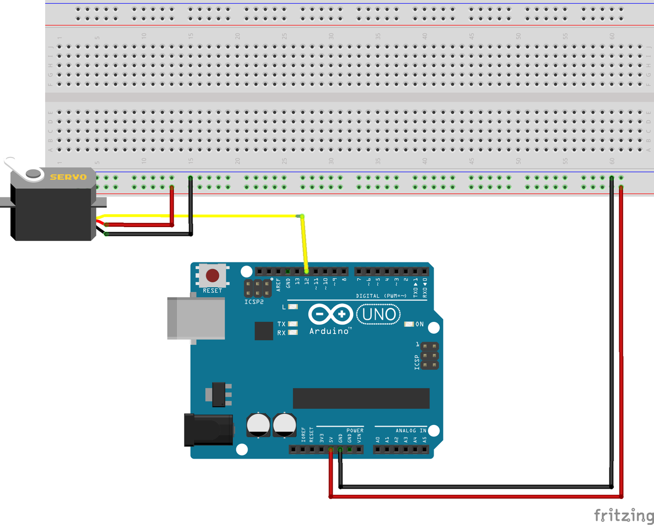 Connecting Servo