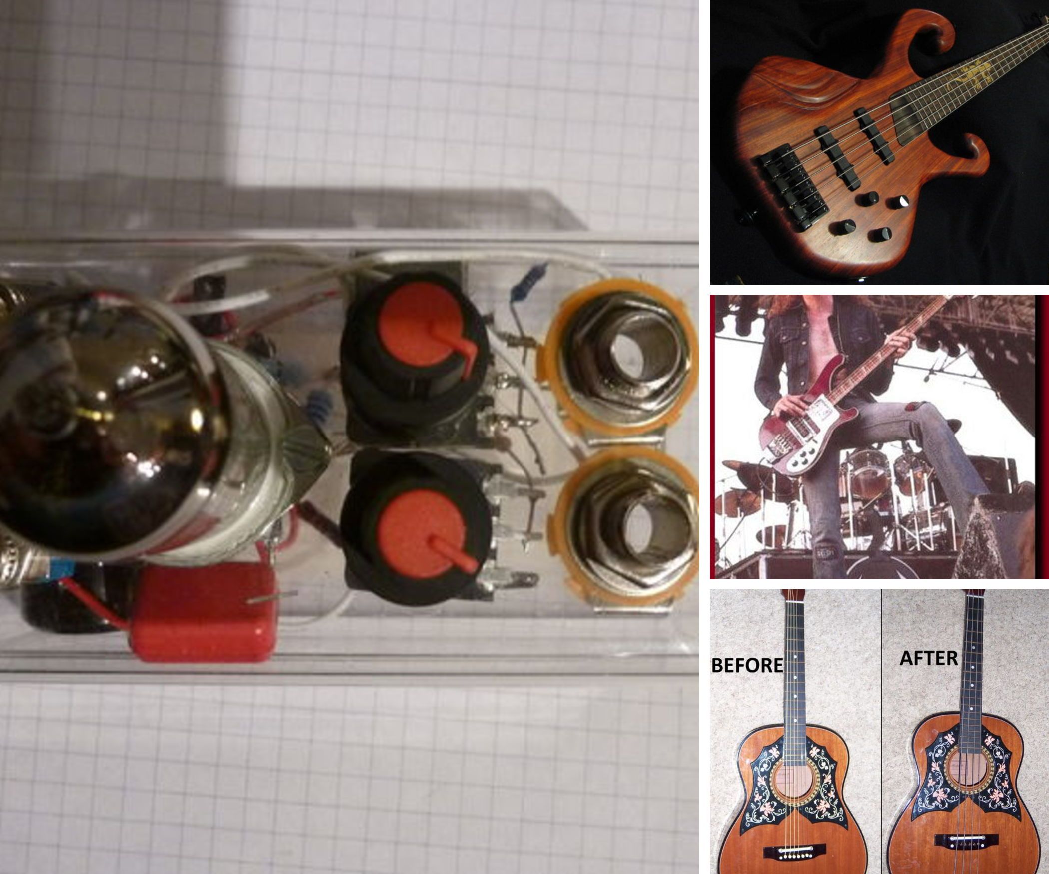 Basses/guitars