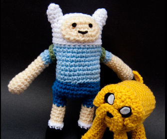 Adventure Time - Finn the Human, Jake the Dog Dolls