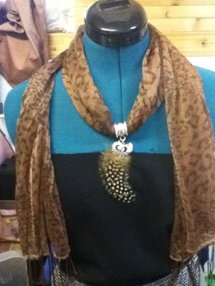 Simple Scarf Jewelry