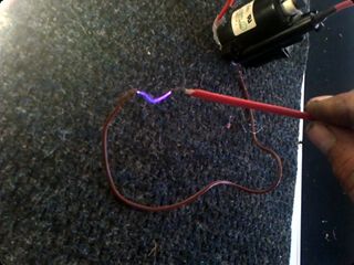 100 000 Volt Flyback Setup