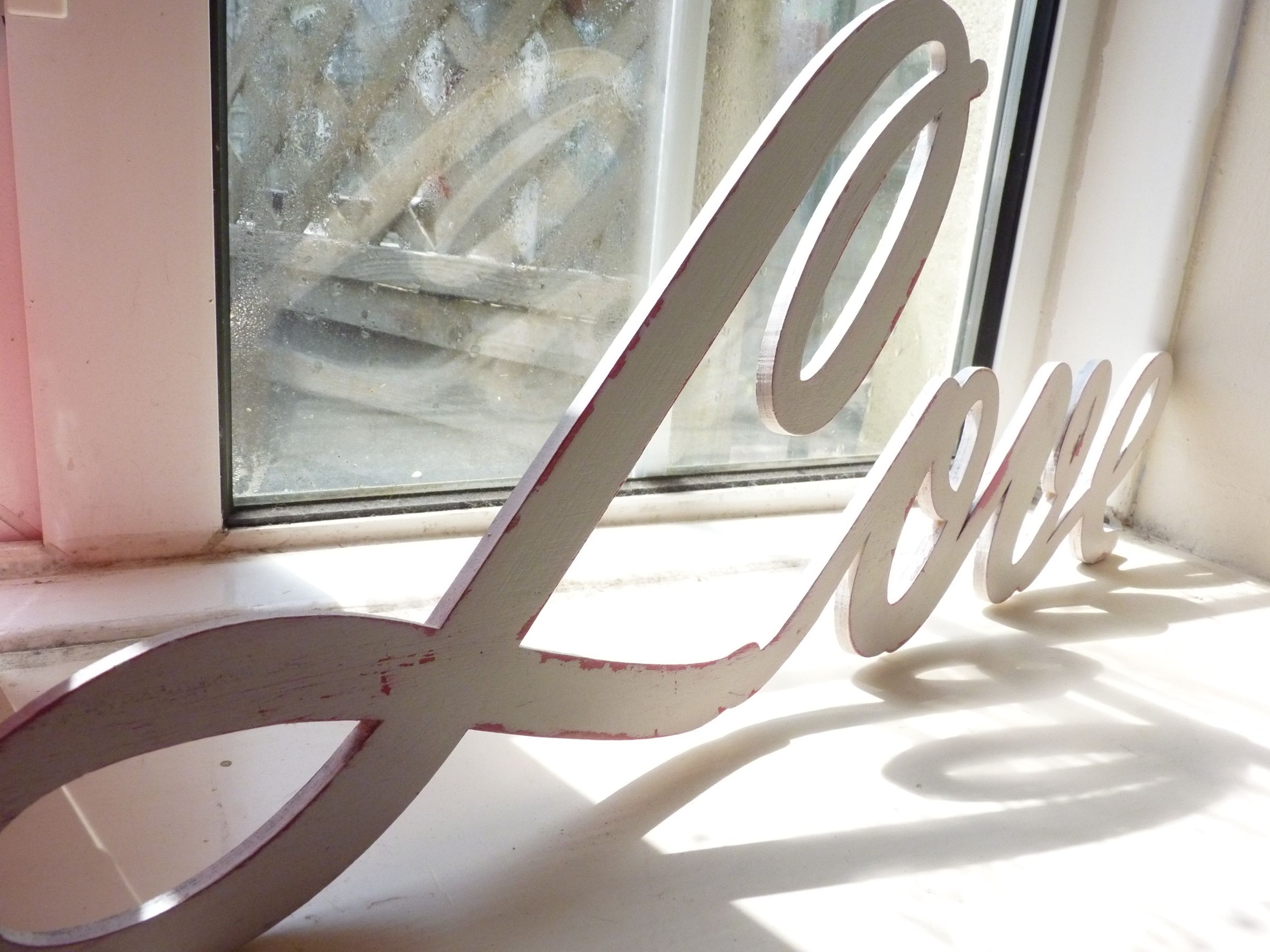 Easy Shabby Chic Letters