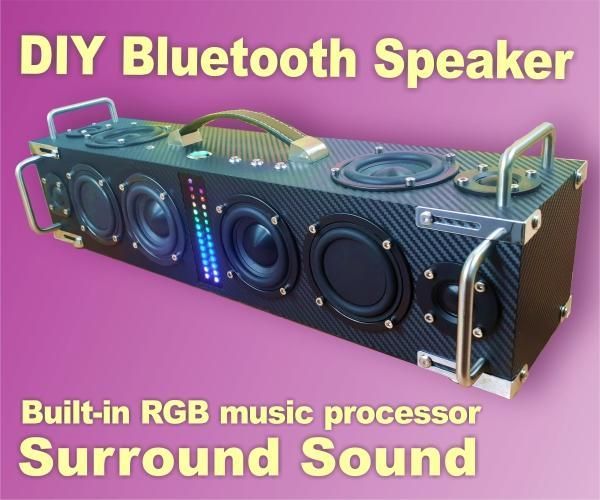 DIY Surround Sound Bluetooth Speaker