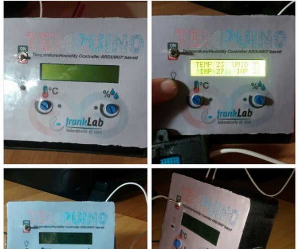 TempUino a Temperature/Humidity Controller Arduino Based