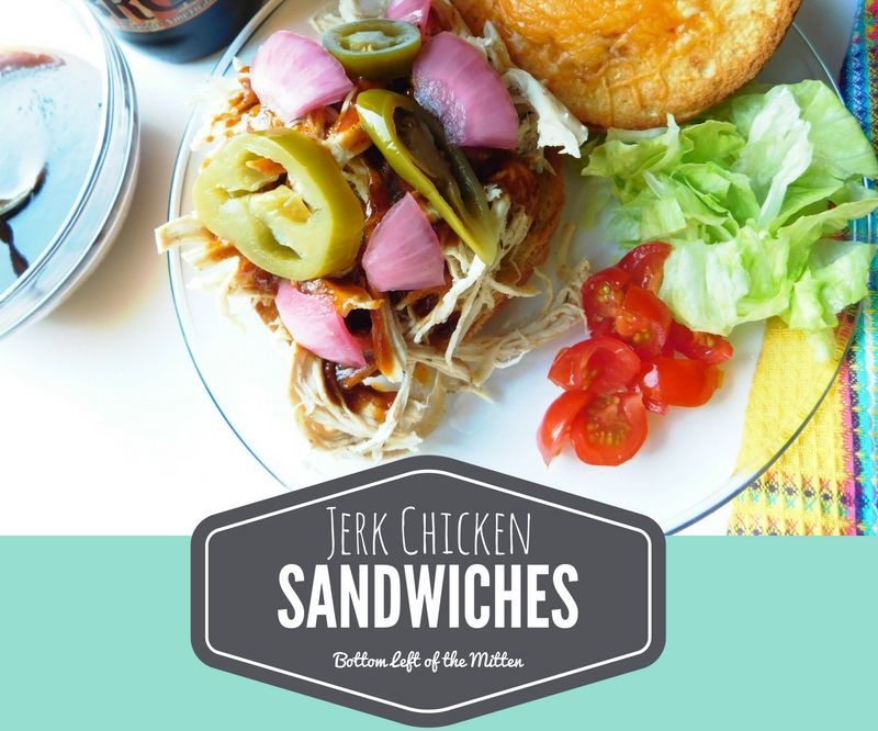 Jerk Chicken Sandwiches 