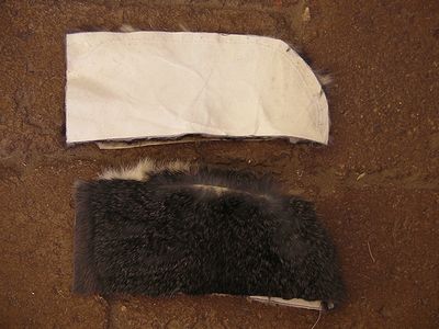 Make a Rabbit Fur Hat From Scratch : 5 Steps (with Pictures ...