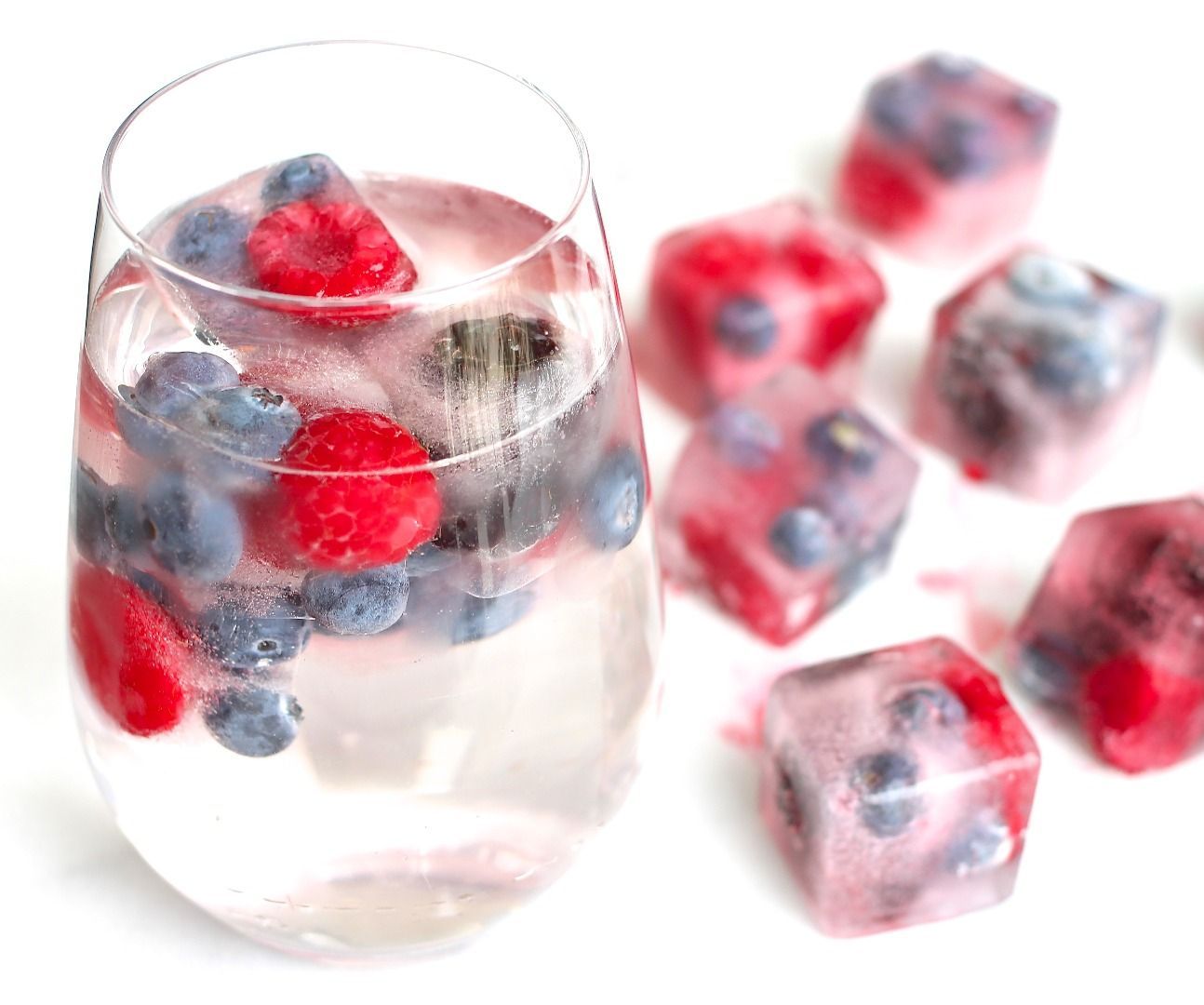 Berry Ice Cubes