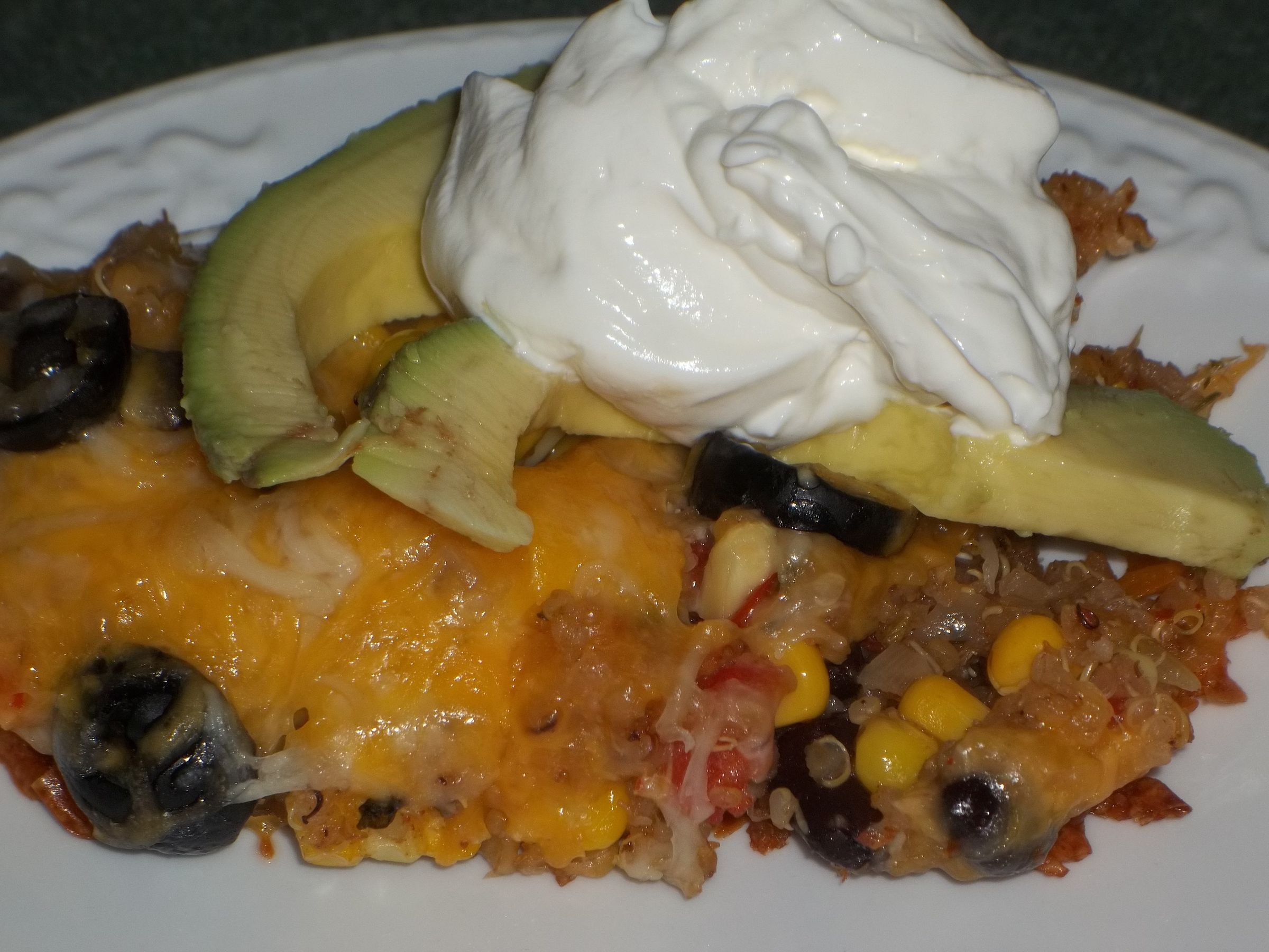 Quinoa Black Bean Casserole 8 Steps Instructables