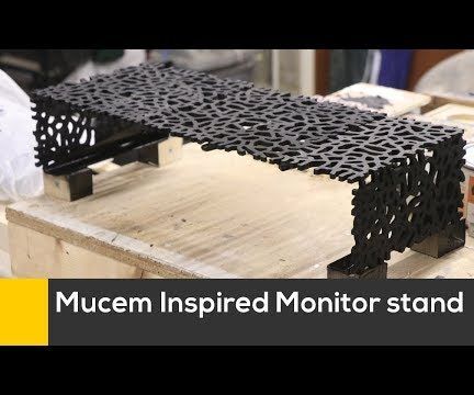 Mucem Inspired Monitor Stand