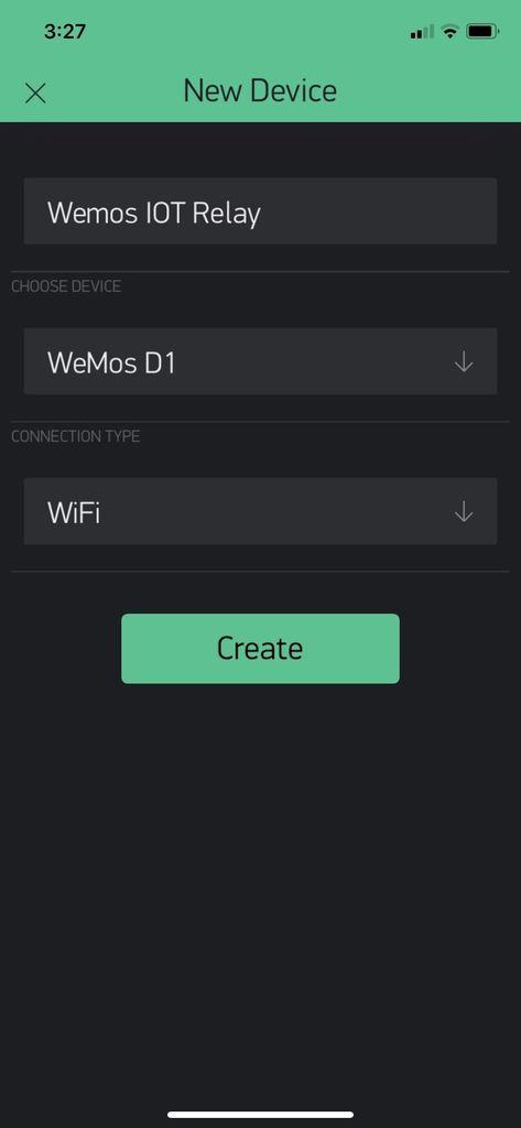 Programming the Wemos - Setting Up Blynk