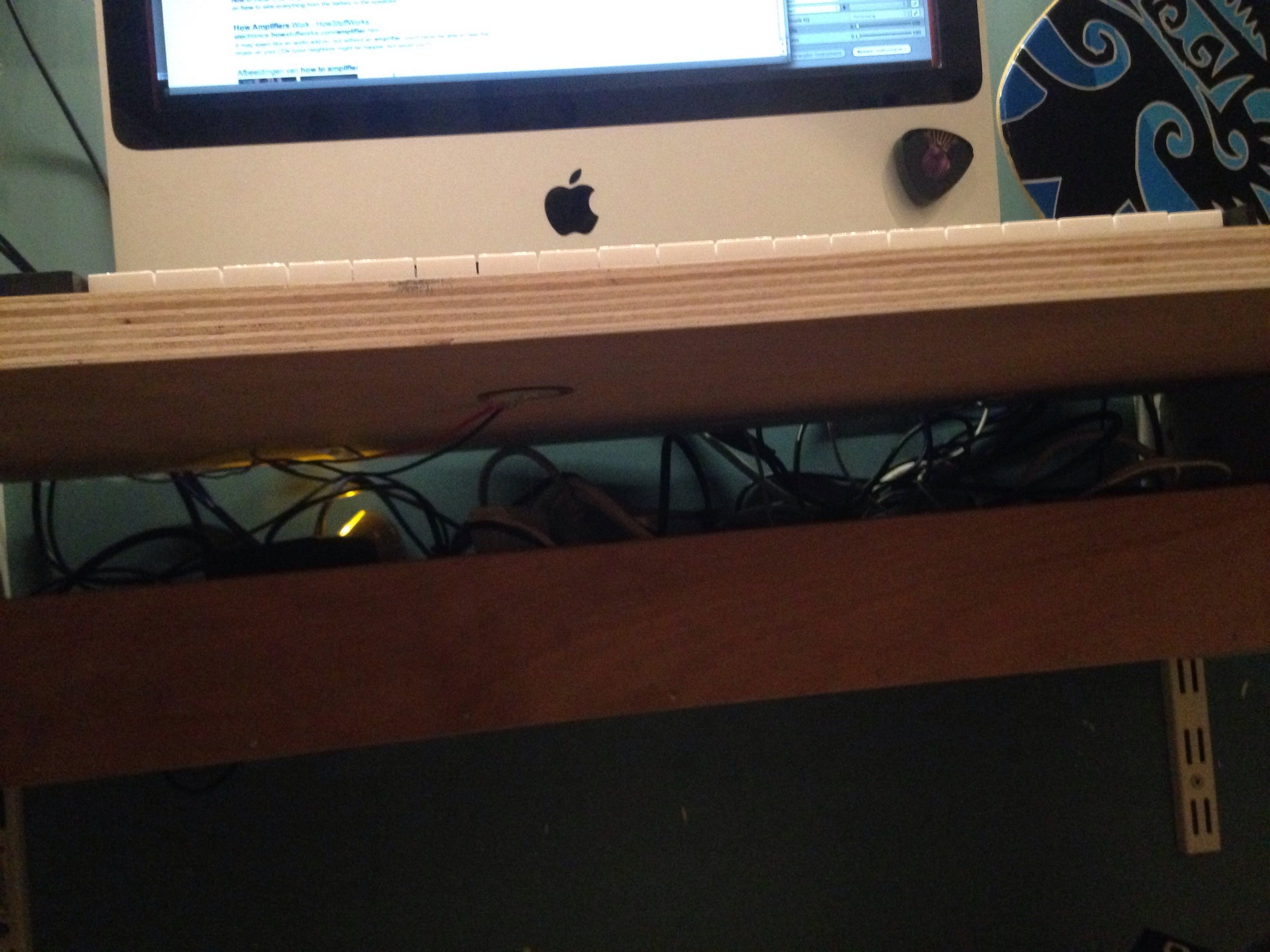 Drum Desk 6 Steps Instructables