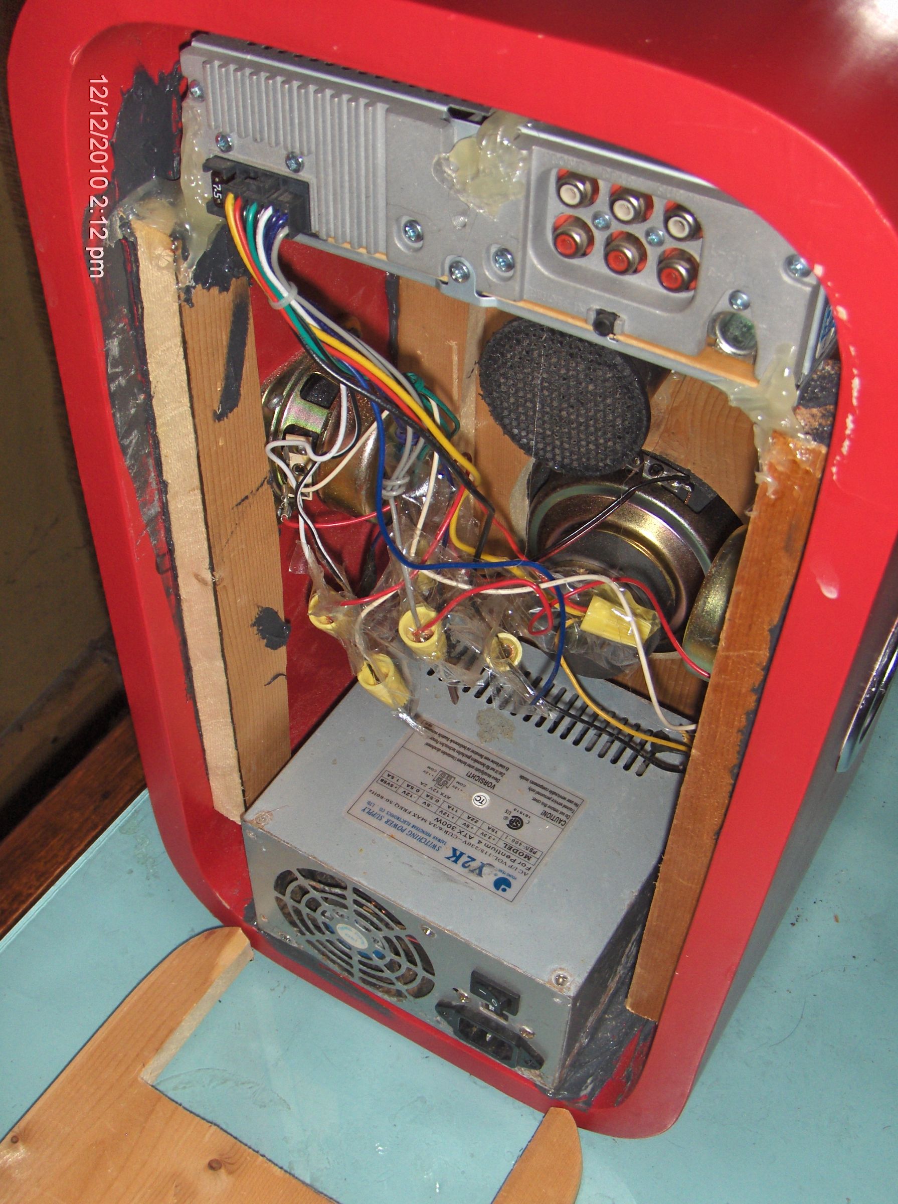 Car Stereo PC Power Supply Mod With Pizzazz 13 Steps (with Pictures) Instructables