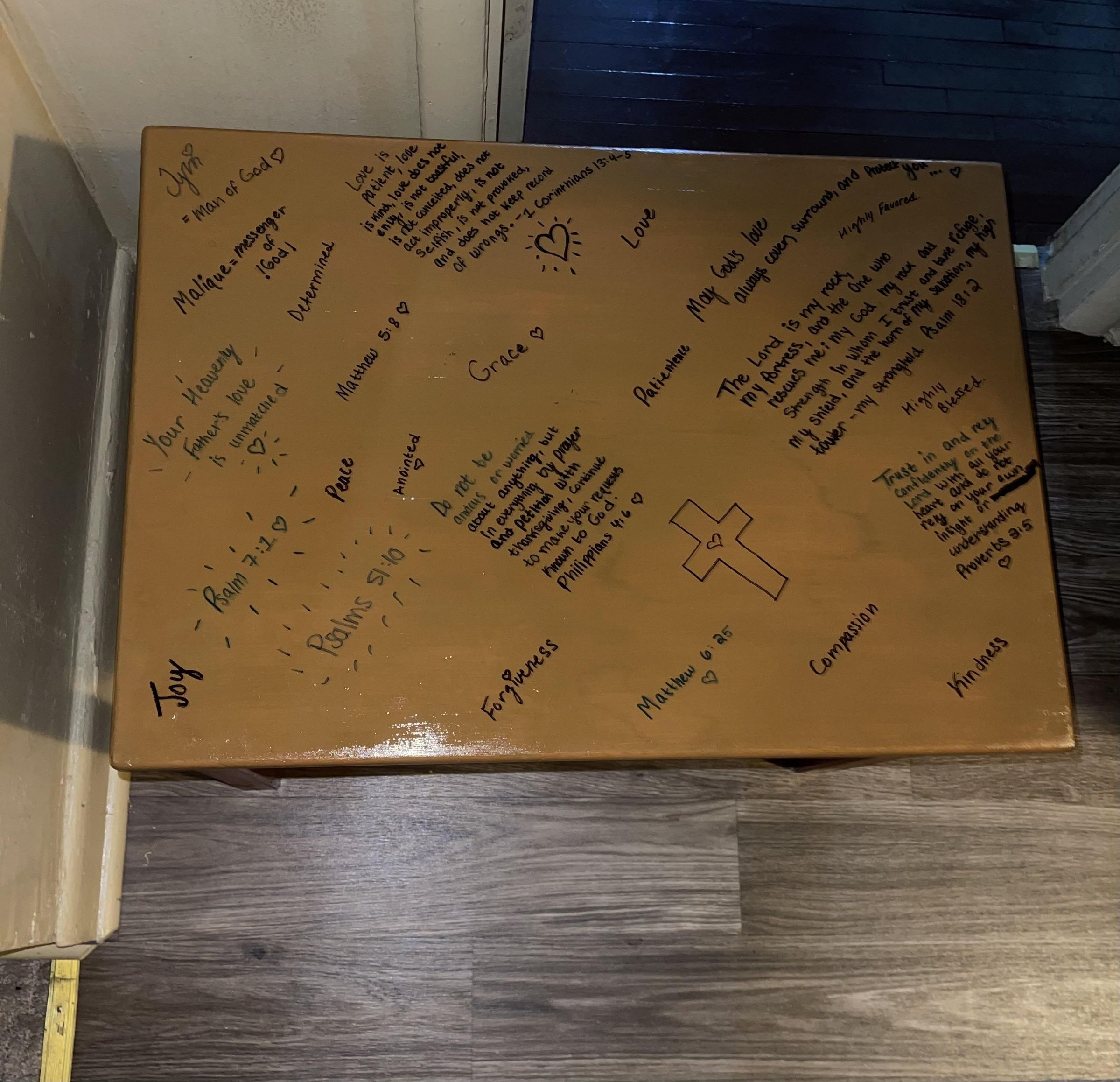 DIY Wood Table Rejuvenation