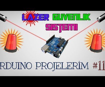 How to Make LASER SECURITY SYSTEM (Analog & Digital)