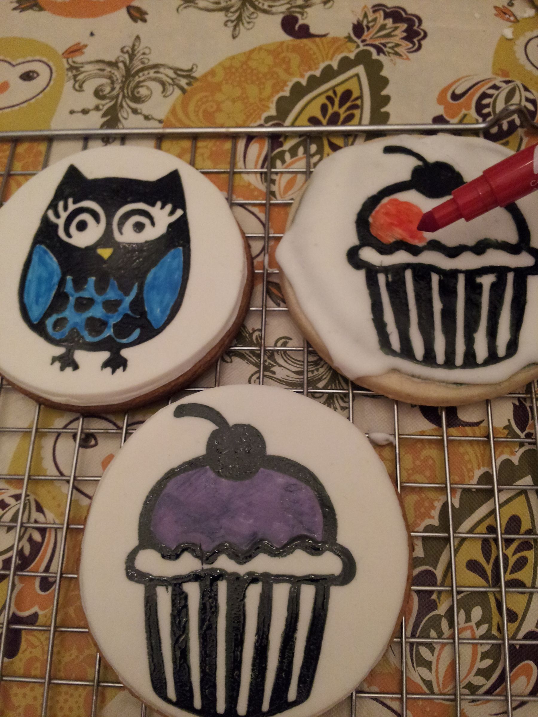 Kids Coloring Cookies