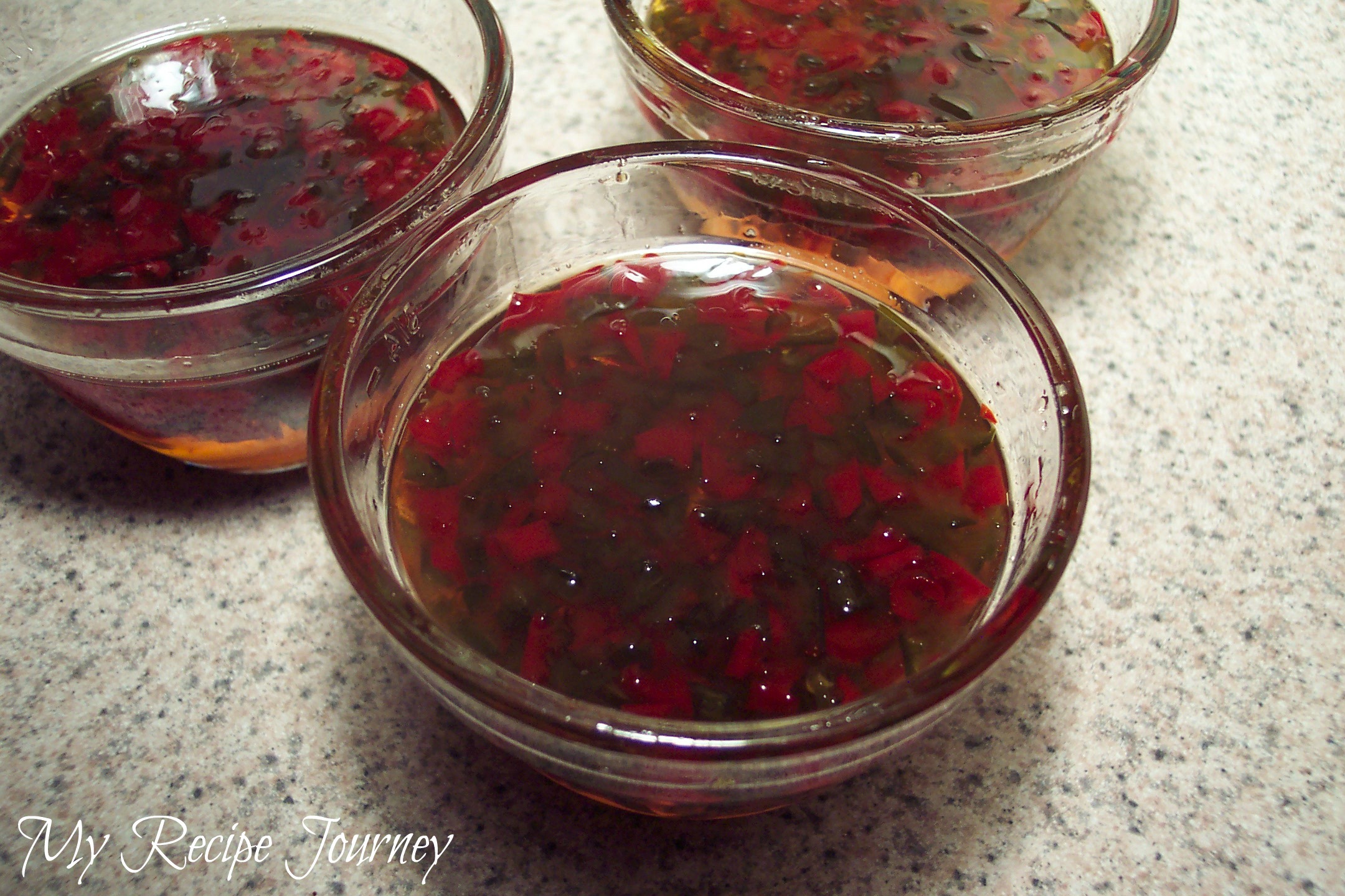 Stove Top Hot Pepper Jelly
