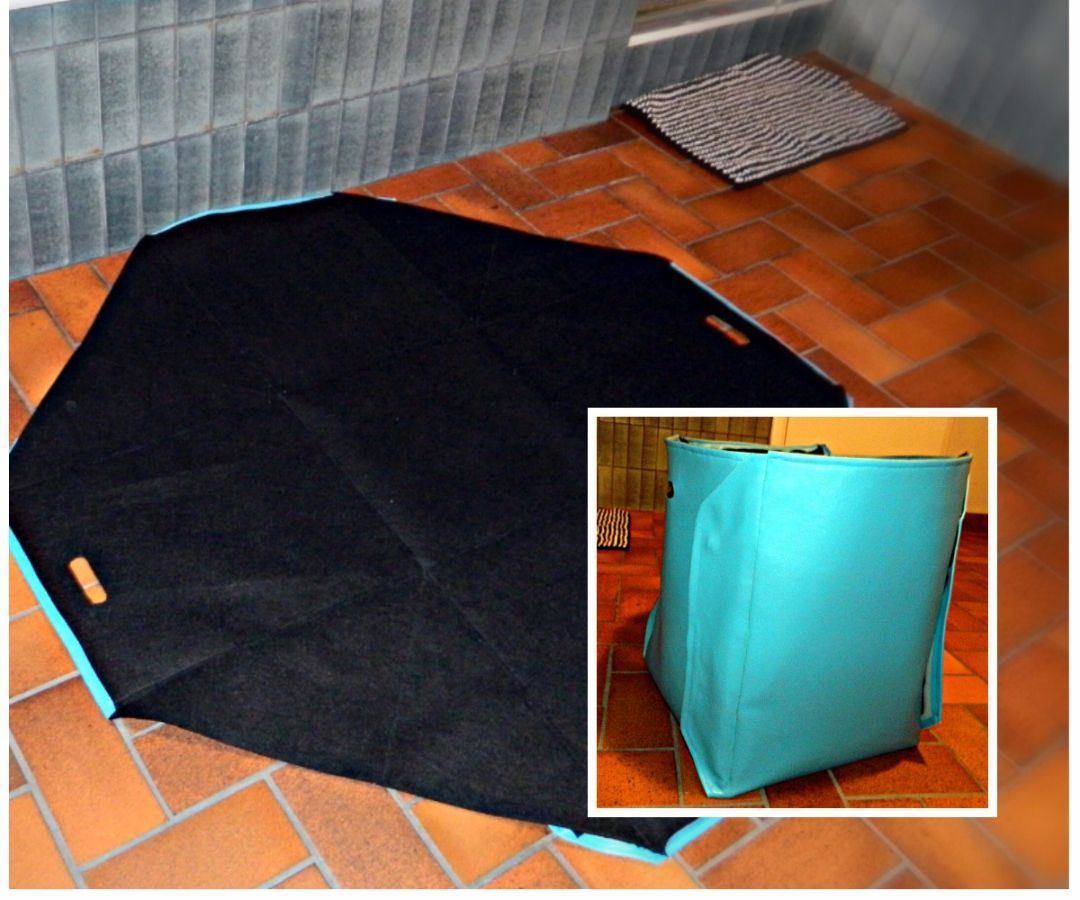  flat pack Laundry basket 
