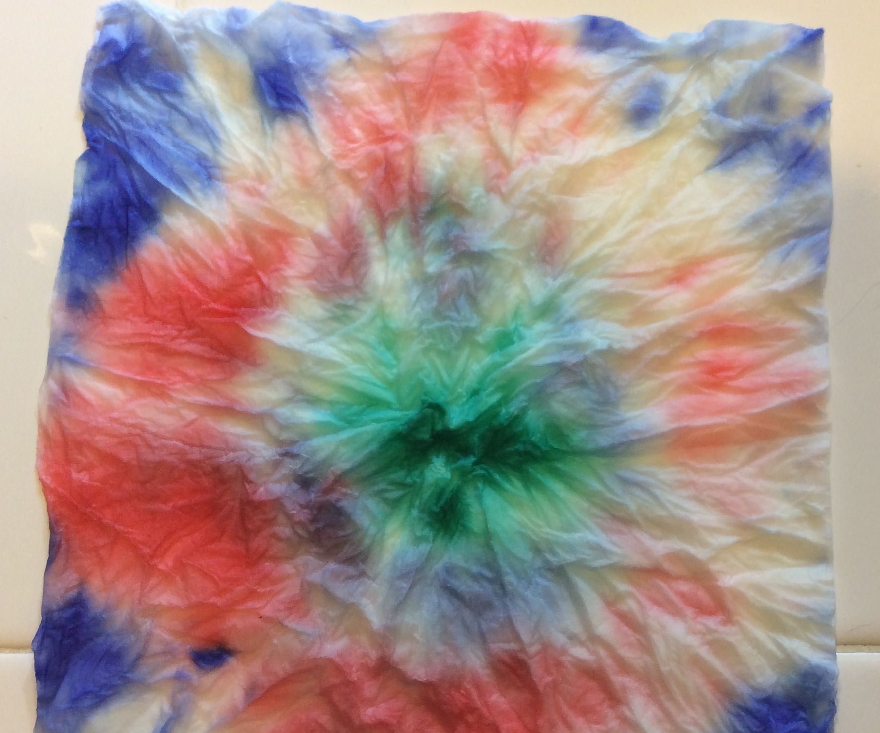 Tie-Dye Paper Napkins!! 