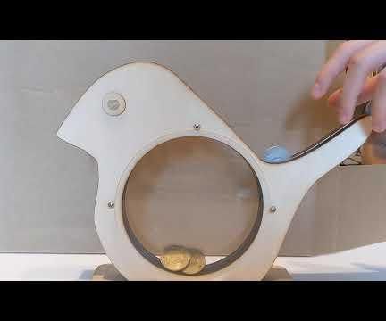 Laser Cut Bird Bank