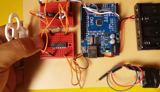 Arduino - Obstacle Avoiding Robot (with L293D) : 11 Steps (with ...