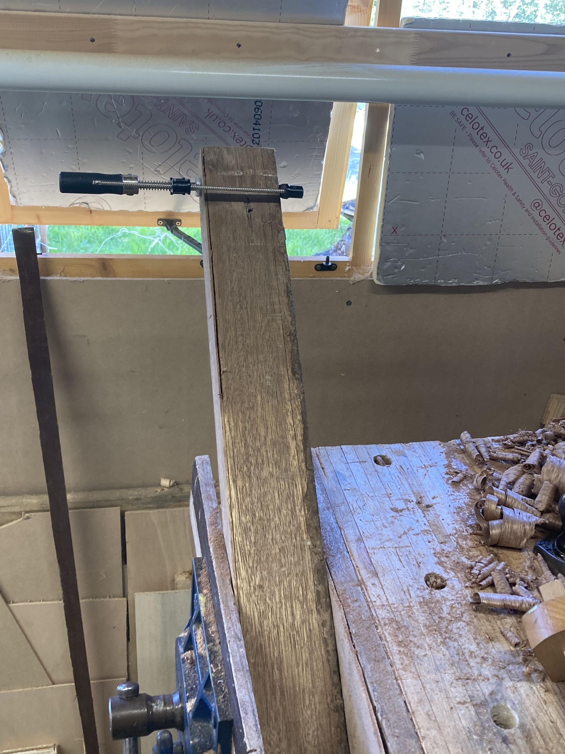 Making Binding From a Reclaimed Doorstep Using Hand Tools Instructables