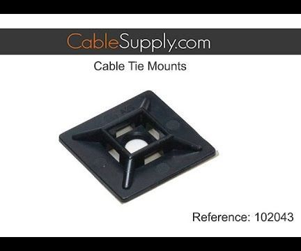 How to Use Cable Tie Mounts 