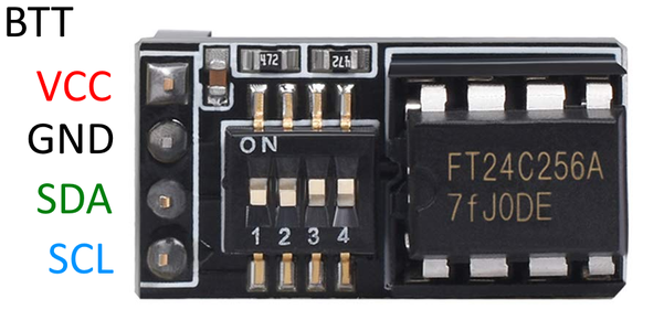 Setting the I2C Address on the EEPROM Module