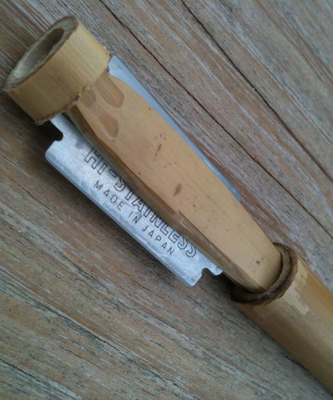 Bamboo  shavette $0.08