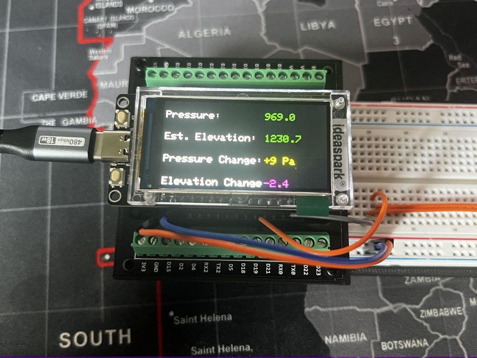Build a High-Precision Altimeter With ESP32 and MS5611 (Plus Custom CAD ...